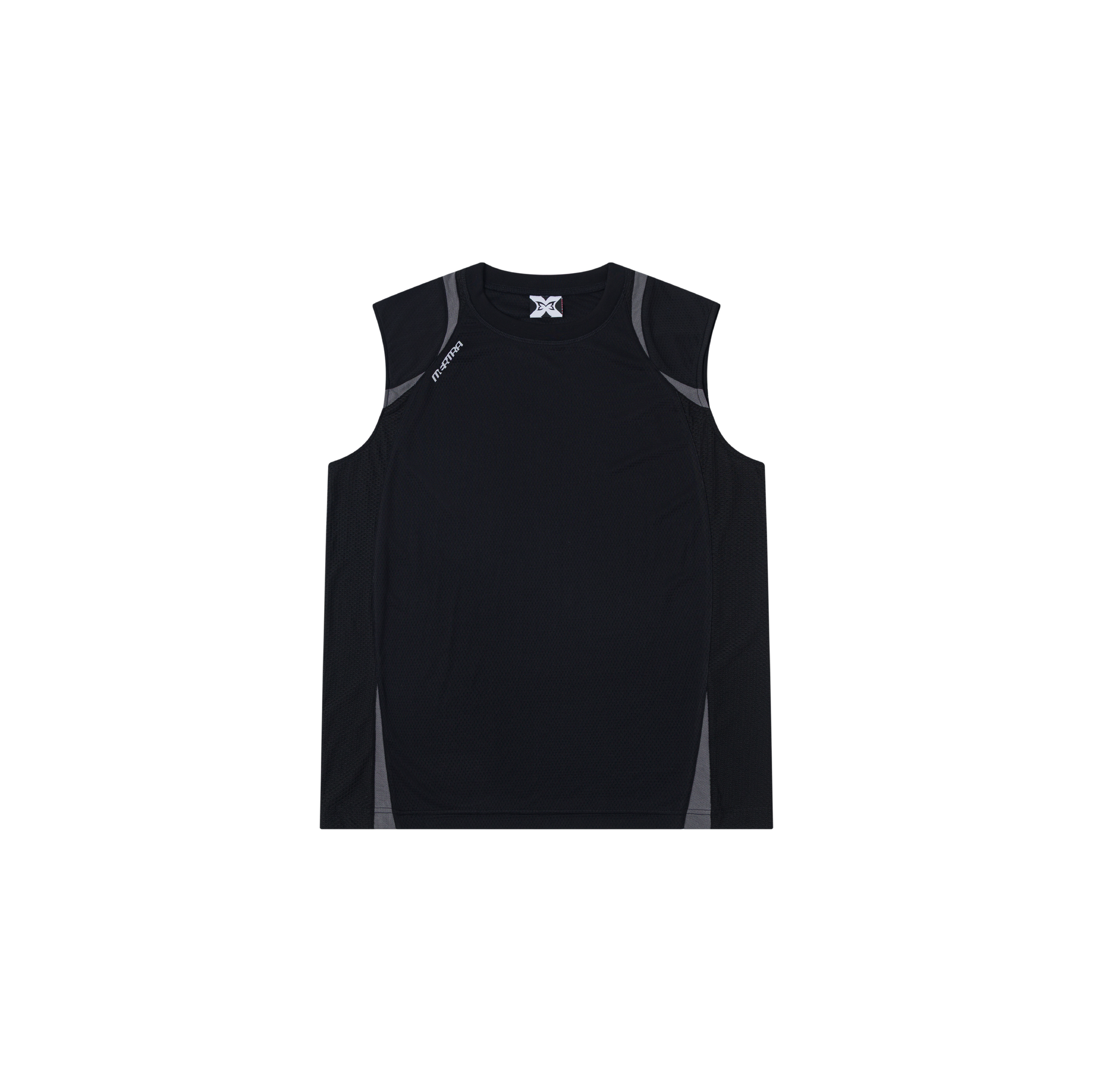 Tri-Mesh Sport Singlet (Black)