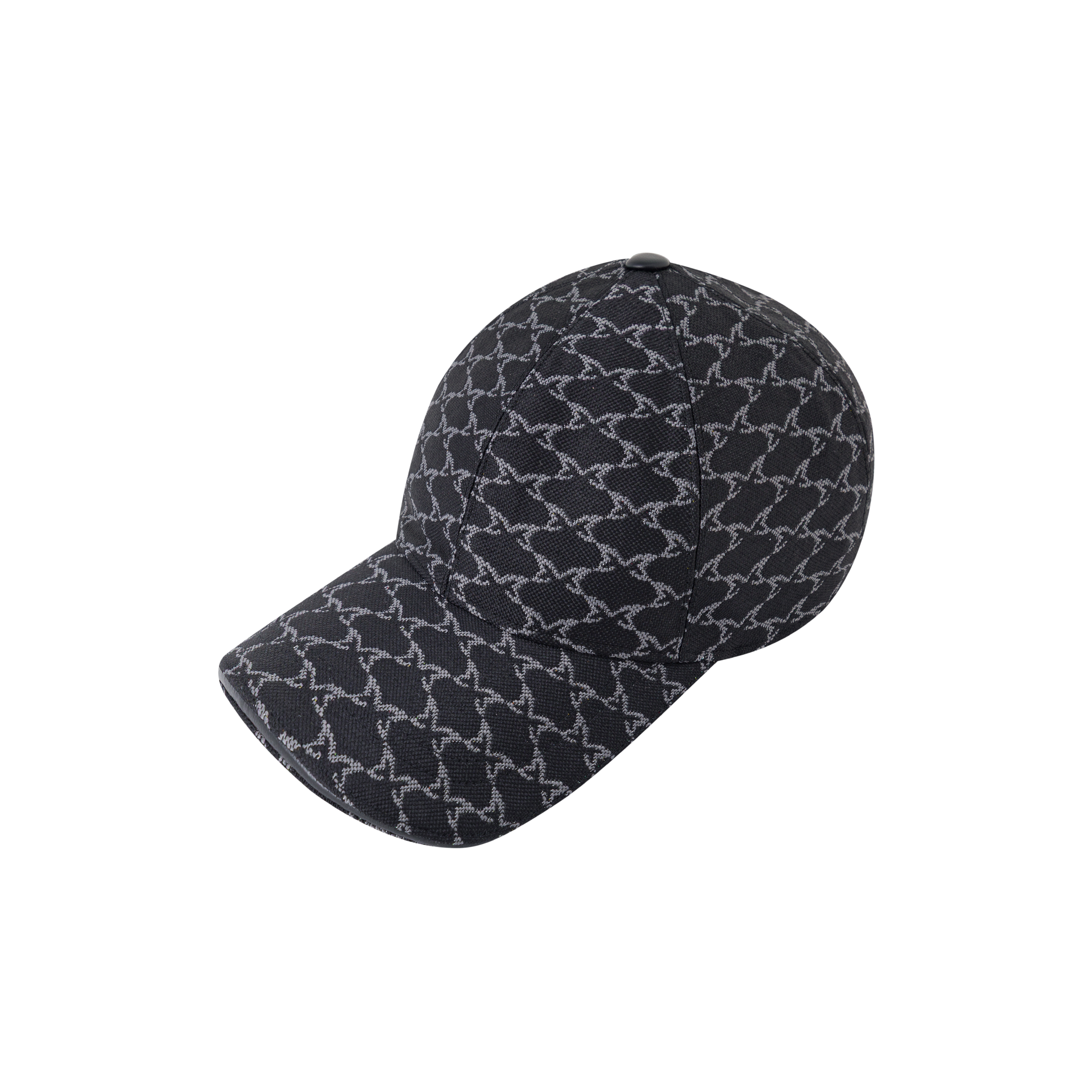 最安値 mertra MONOGRAM CAP Monogram Cap (Black) – MERTRA