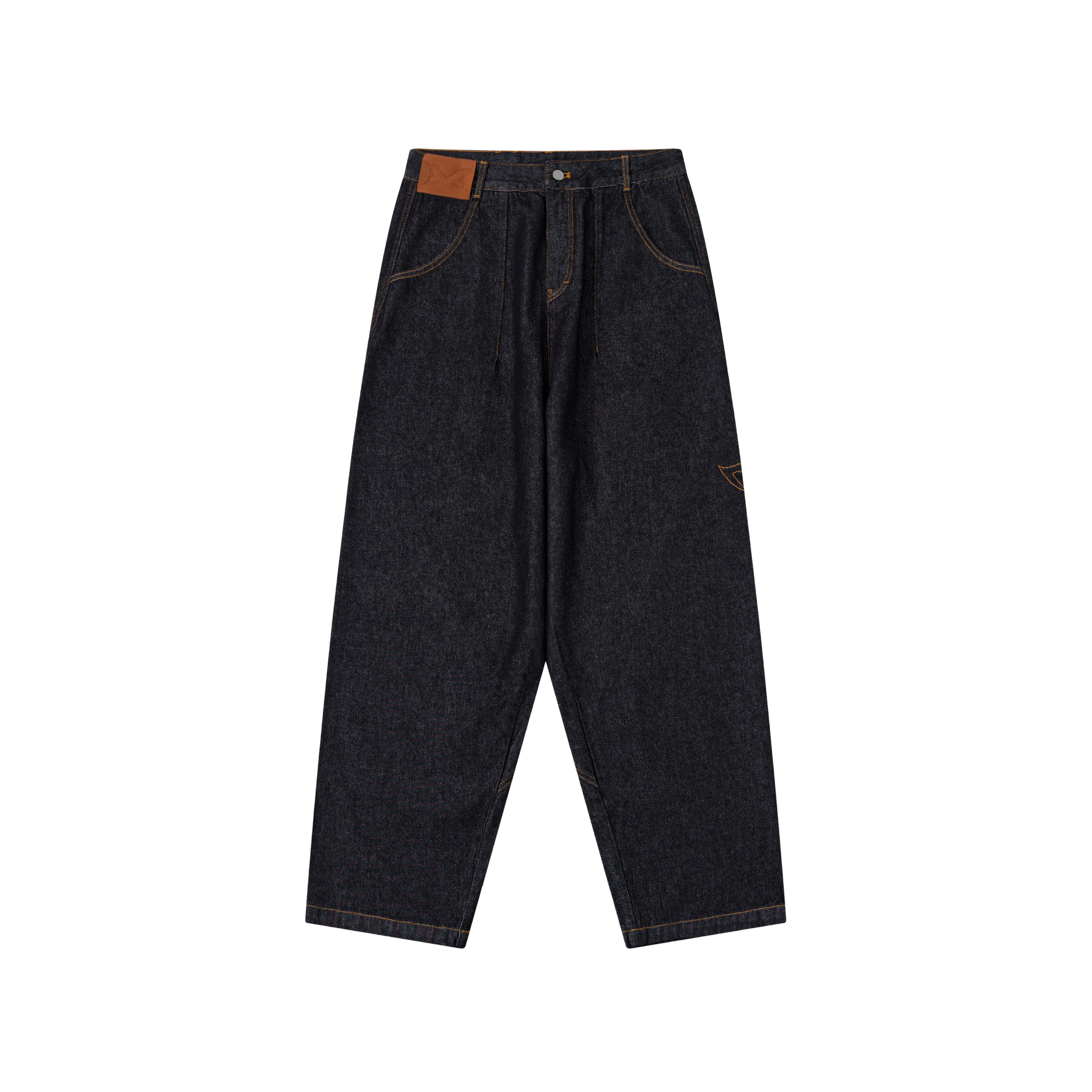 Reverse Bigstep Denim (Black / Gold) – MERTRA