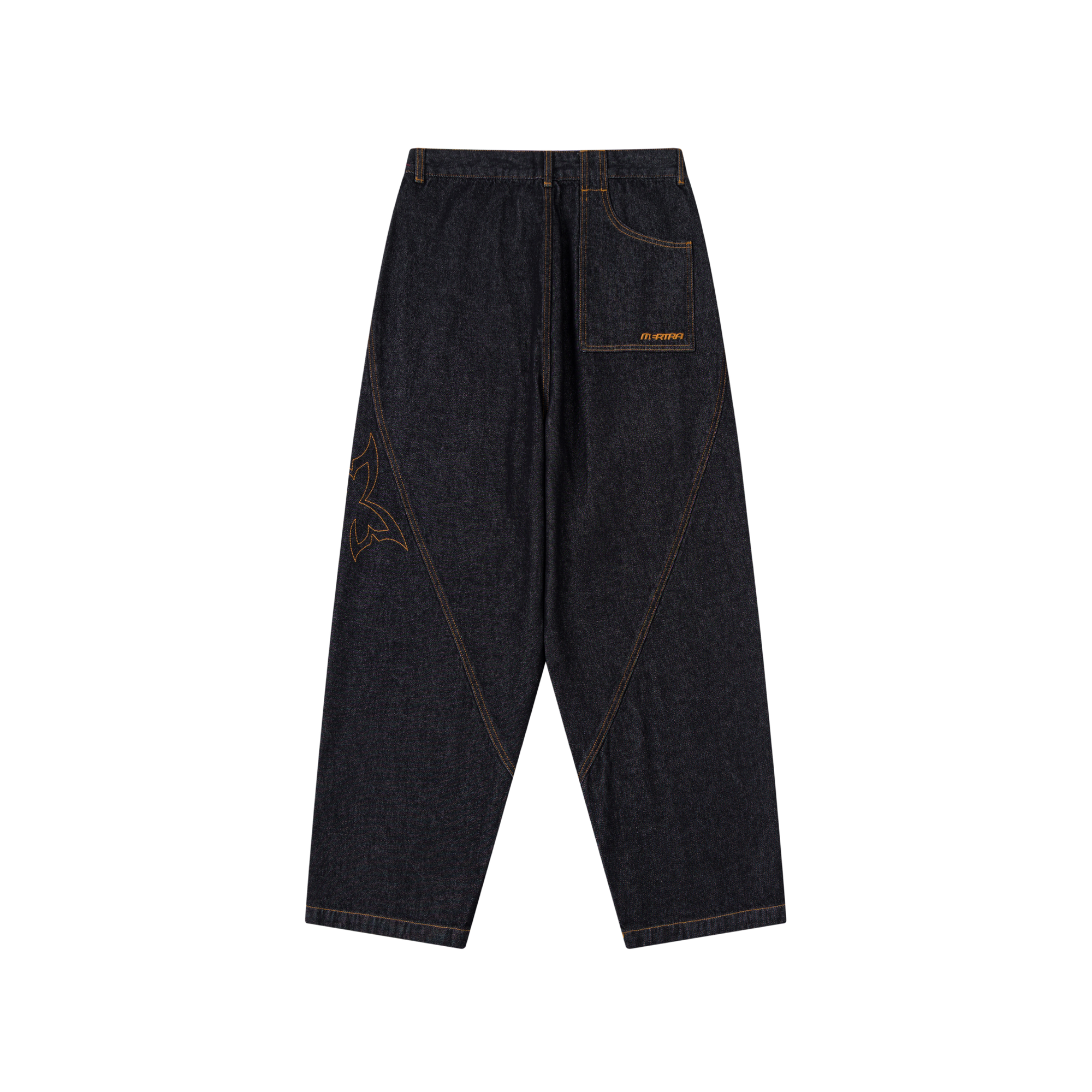 Reverse Bigstep Denim (Black / Gold)