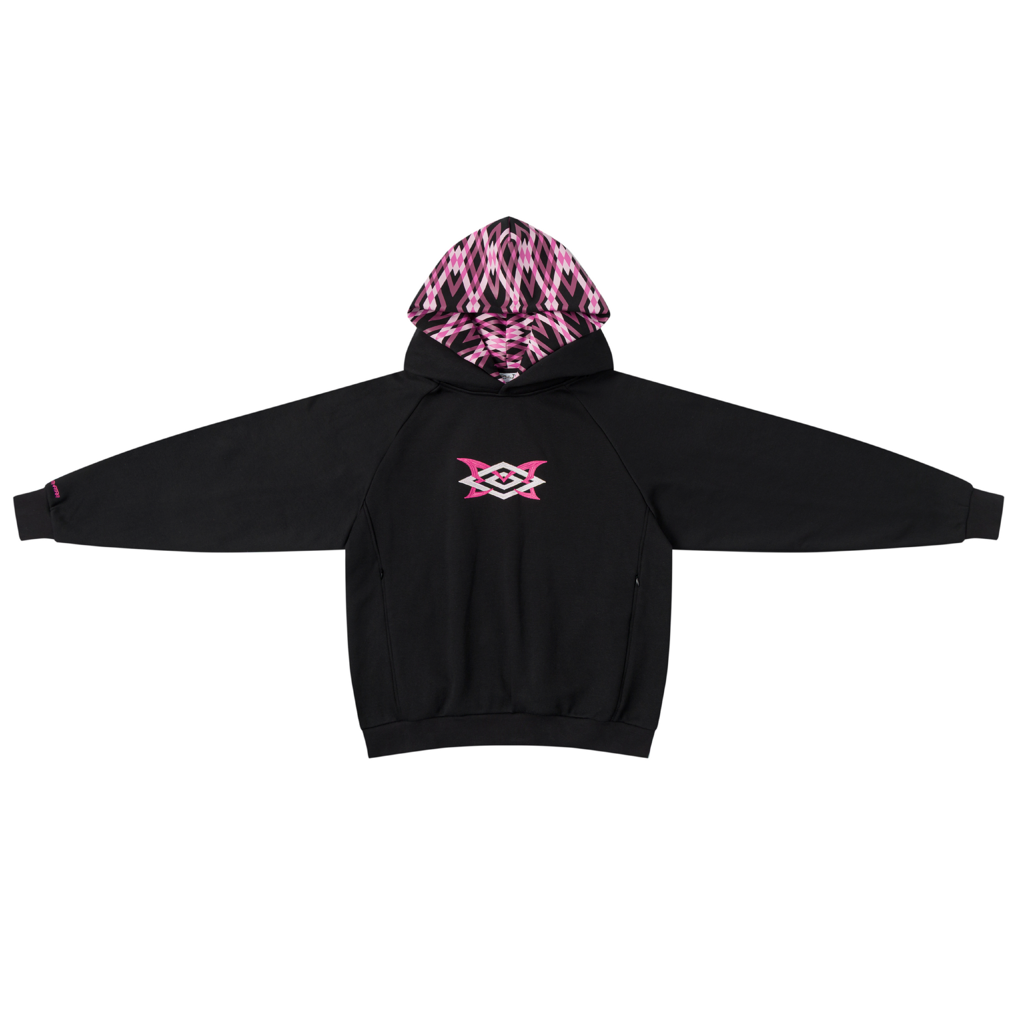 MERTRA x Umbro Warm Up Hood (Black/Pink)