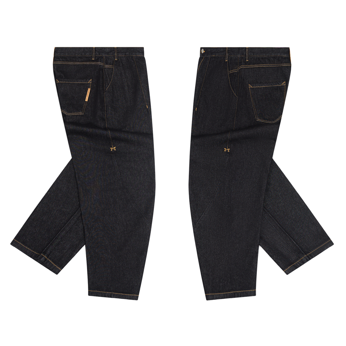 Bartack Logo Denim (Black)