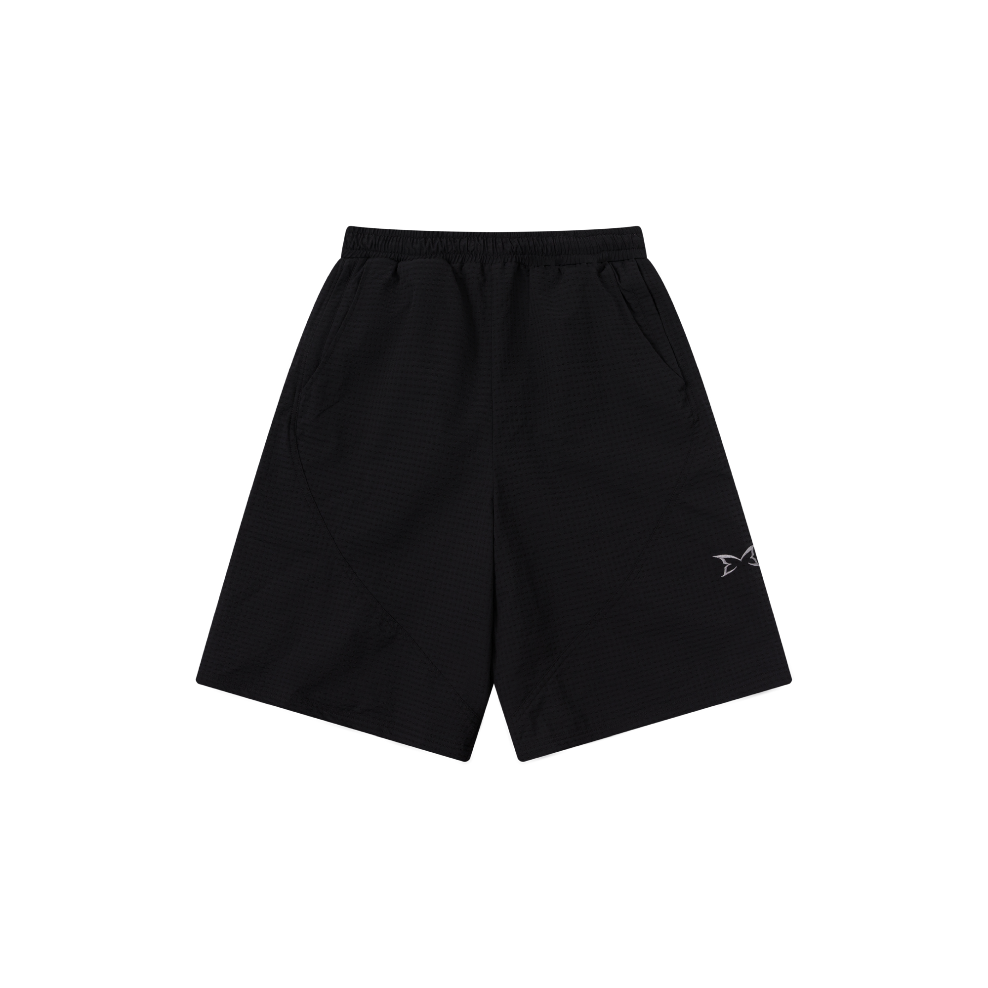 Bubble Woven Shorts (Black)