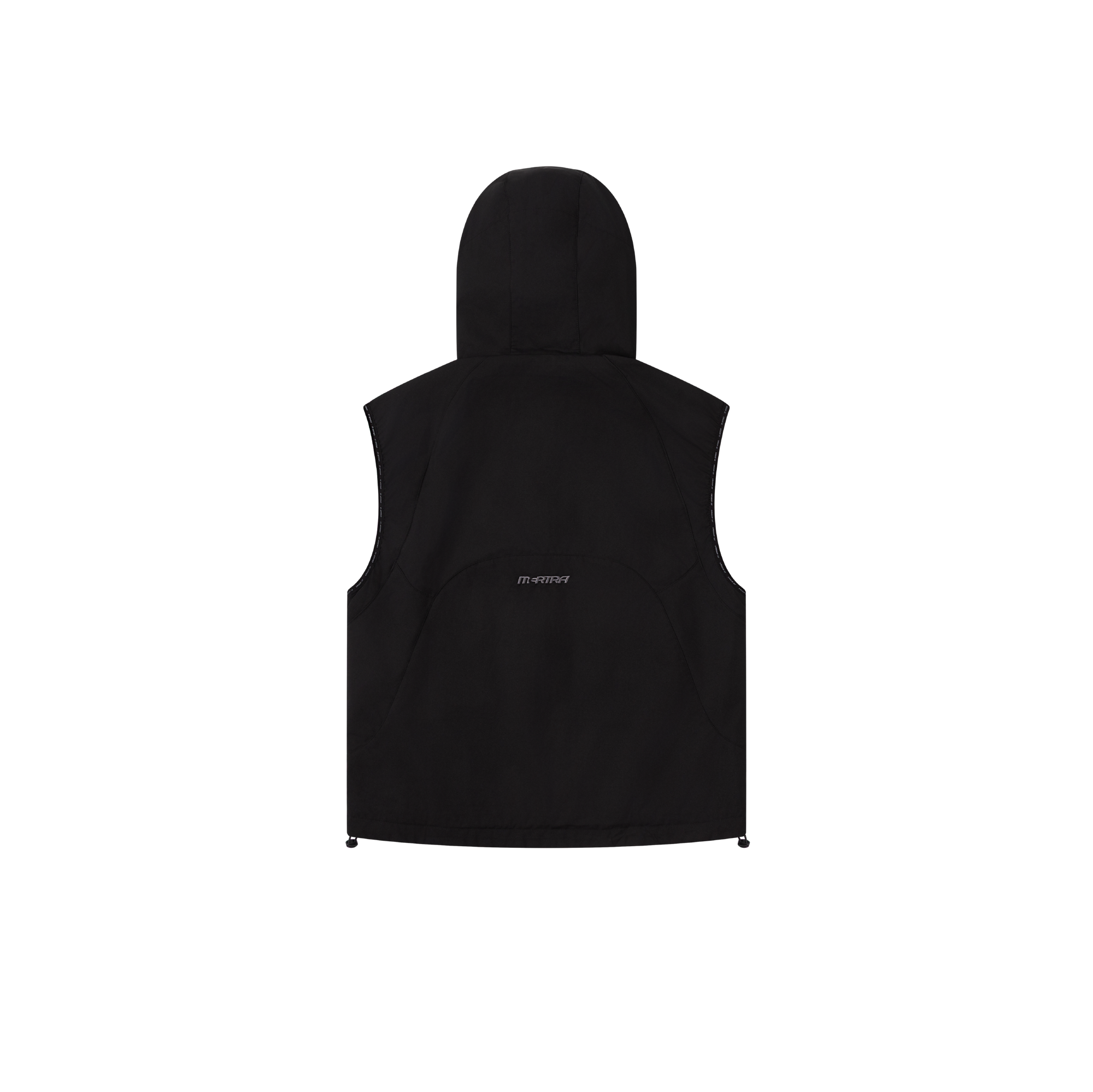 Technical Hooded Gilet (Black)