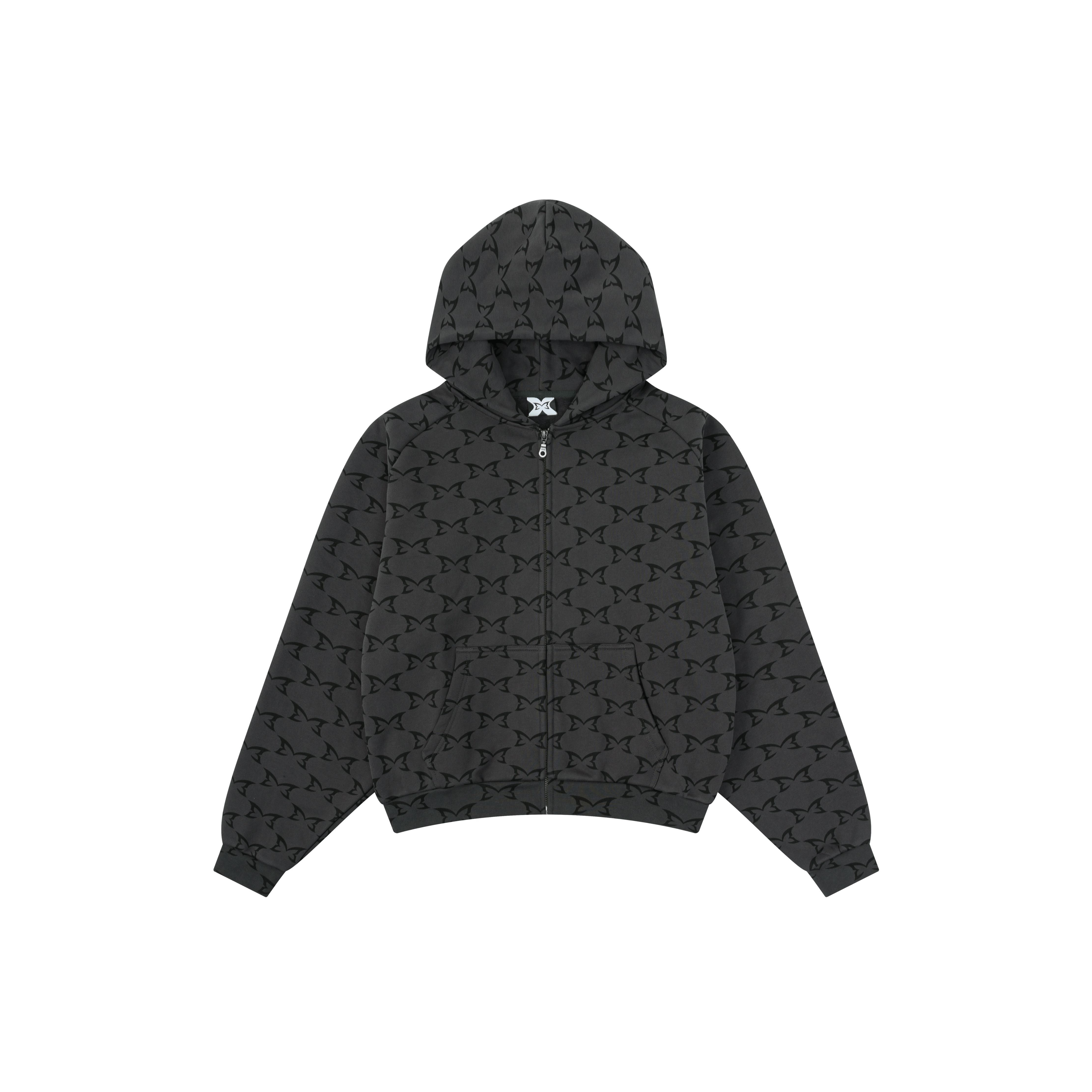 トップス Mertra Monogram Hood (Dark Grey) Monogram Hood (Dark Grey) – MERTRA
