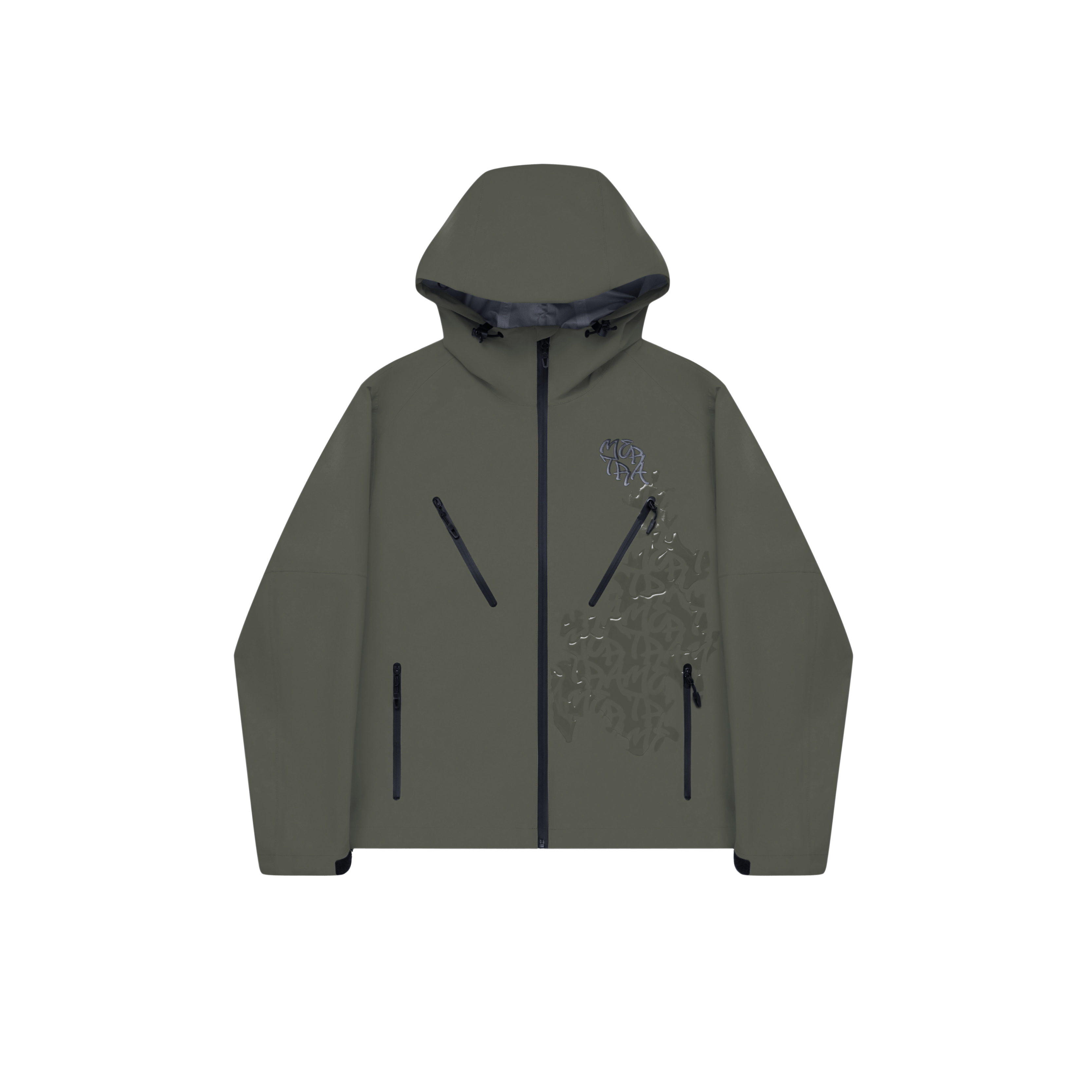 Monogram Shell Jacket (Green) – MERTRA Monogram Shell Jacket (Green) – MERTRA
