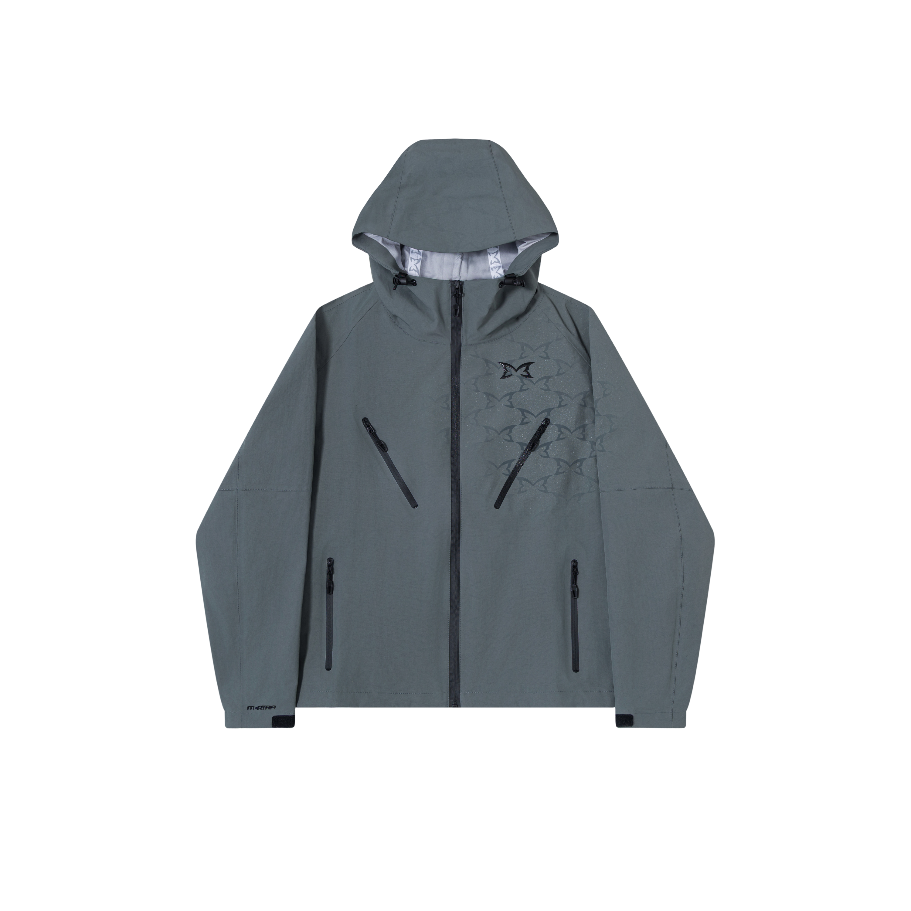 Monogram Shell Jacket 2.0 (Grey) – MERTRA