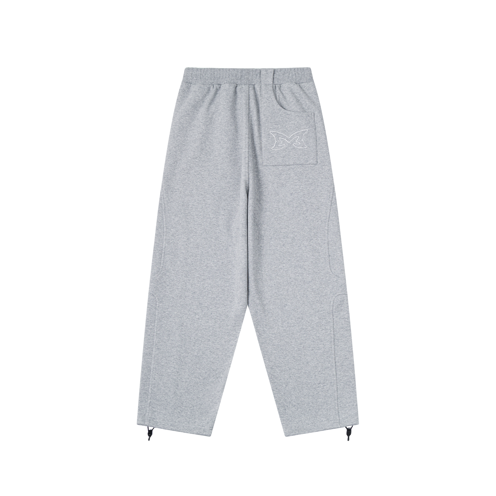 Split Panel Joggers (Grey)