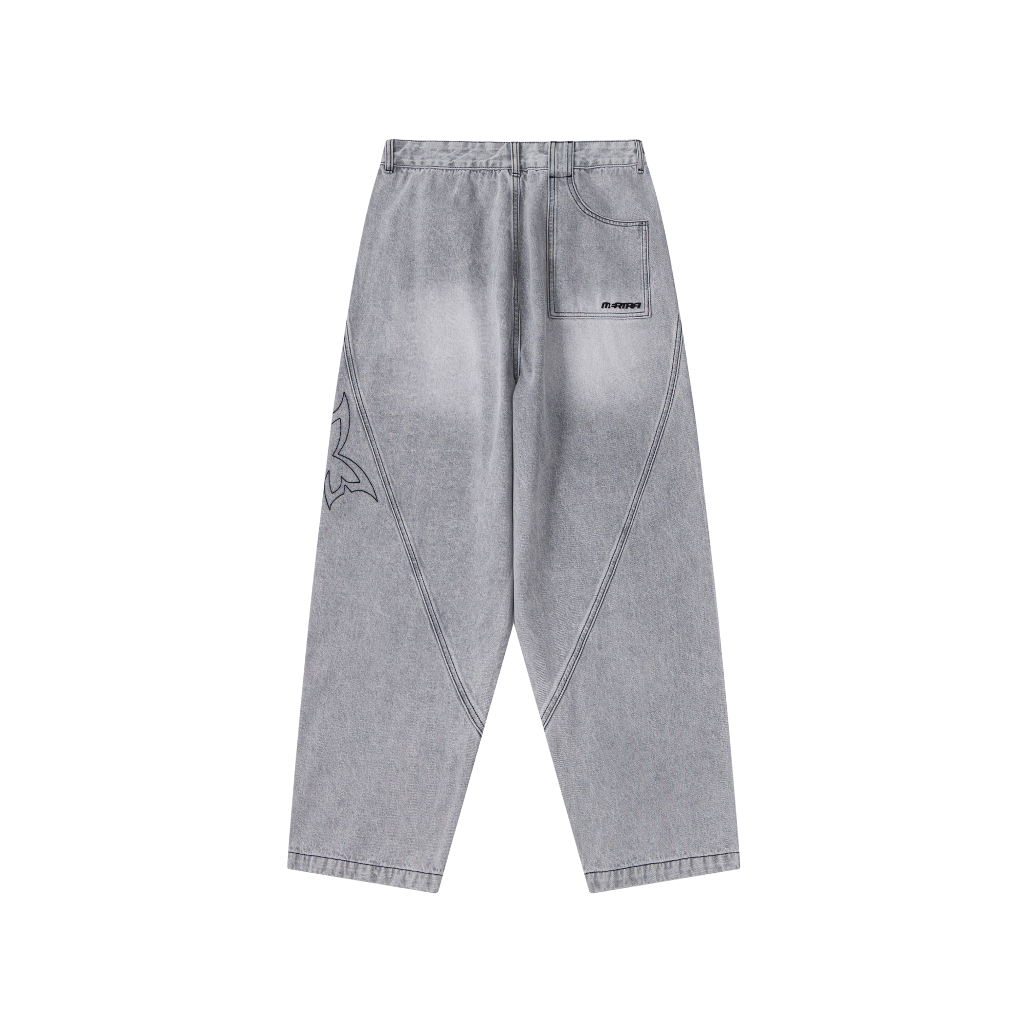 Reverse Bigstep Denim (Grey / Black)