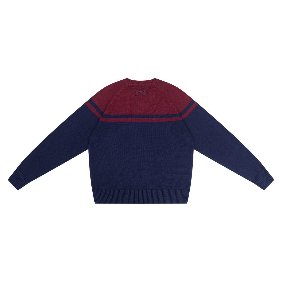 Intersect Knit (Red / Navy)