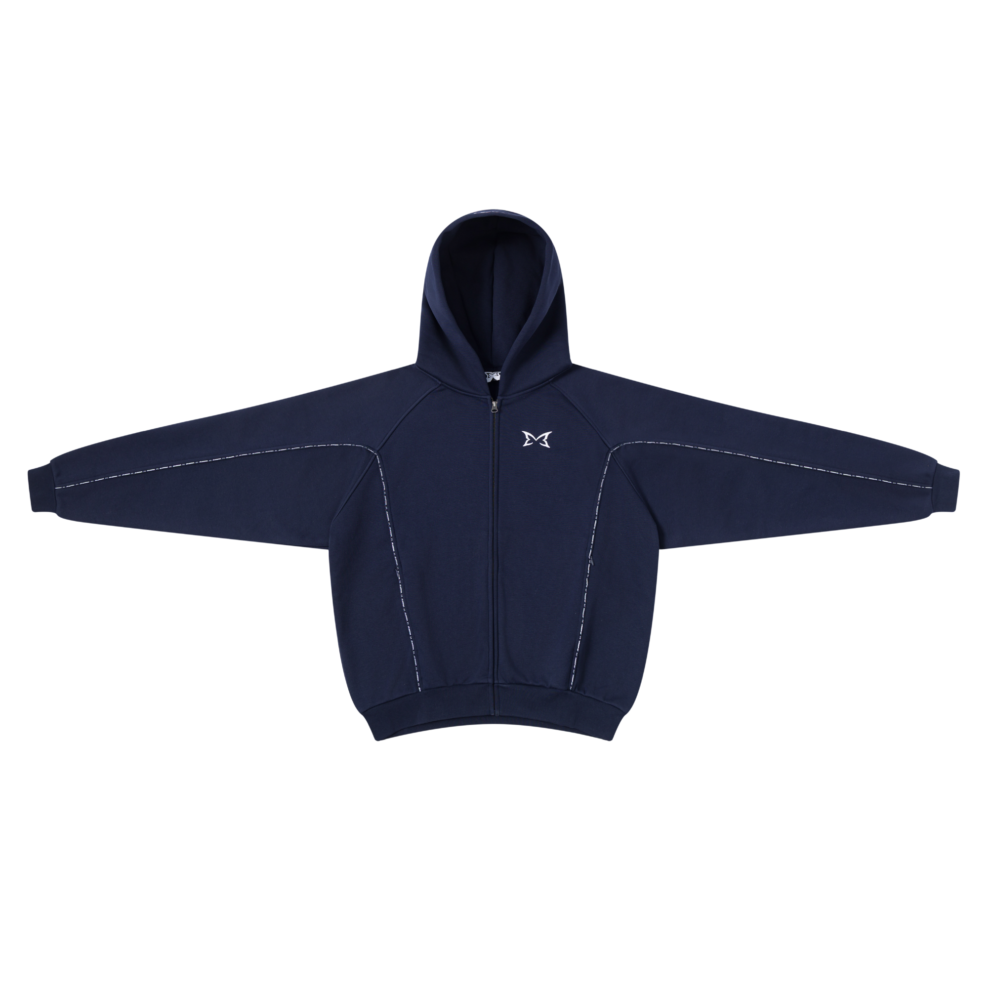Piping Hood (Navy)