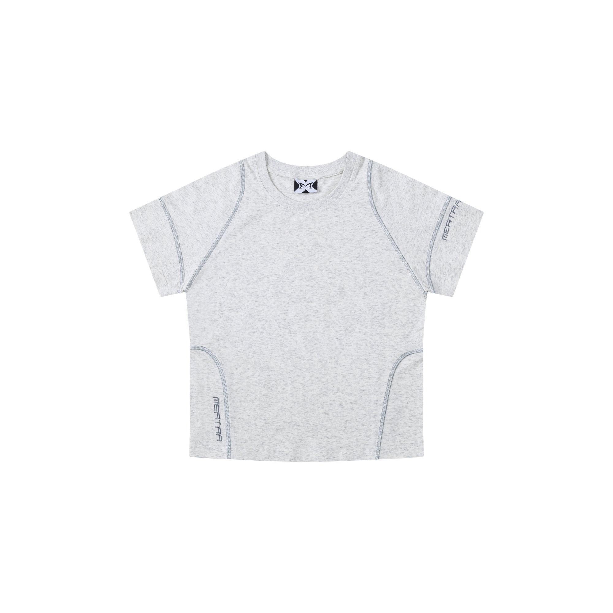 Vein Baby Tee (Grey)