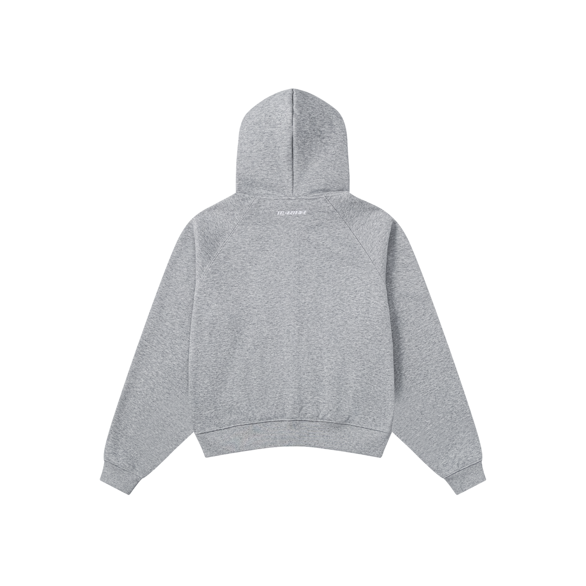 Webbed Lace Full Zip Hood (Grey)
