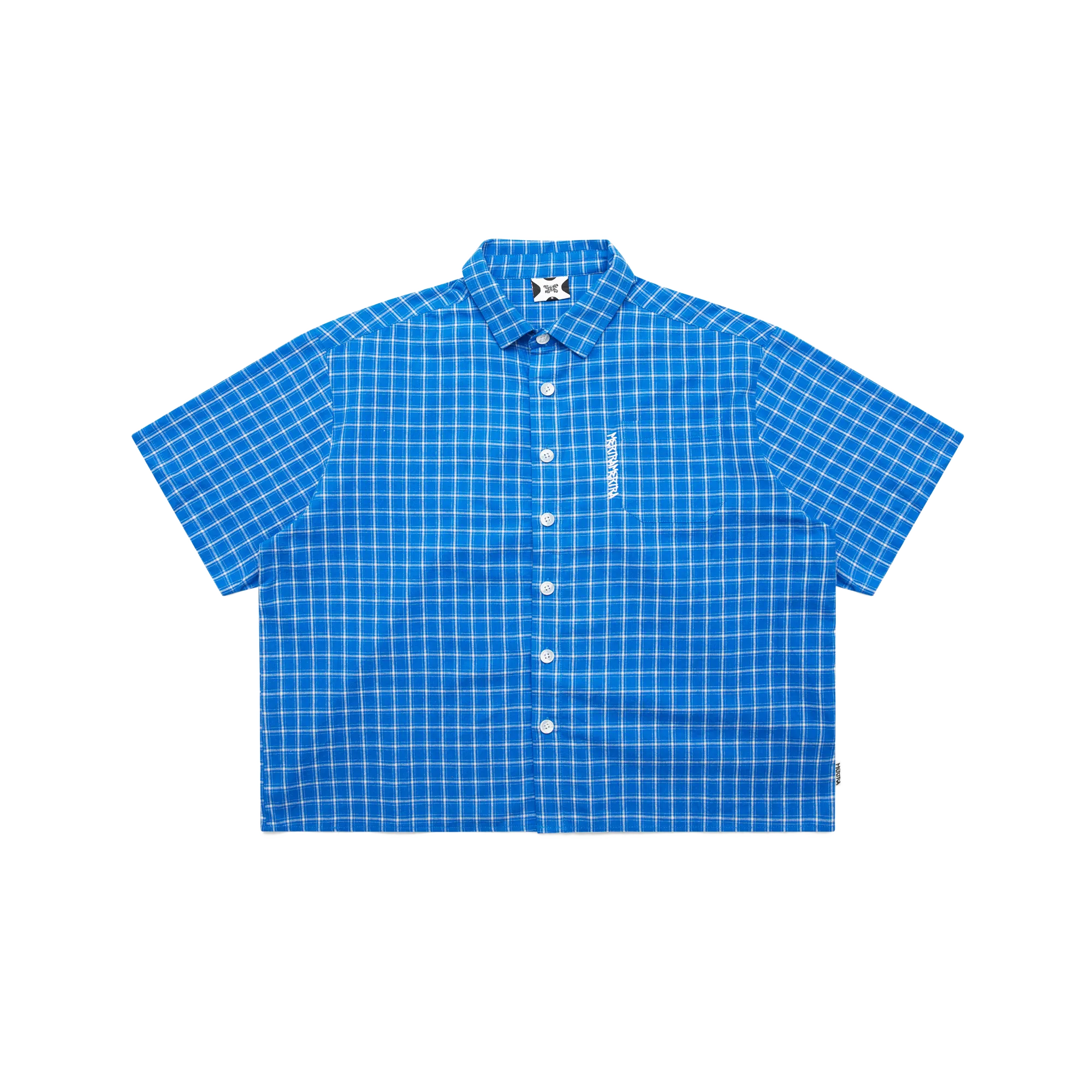 Plaid Shirt (Lapis)