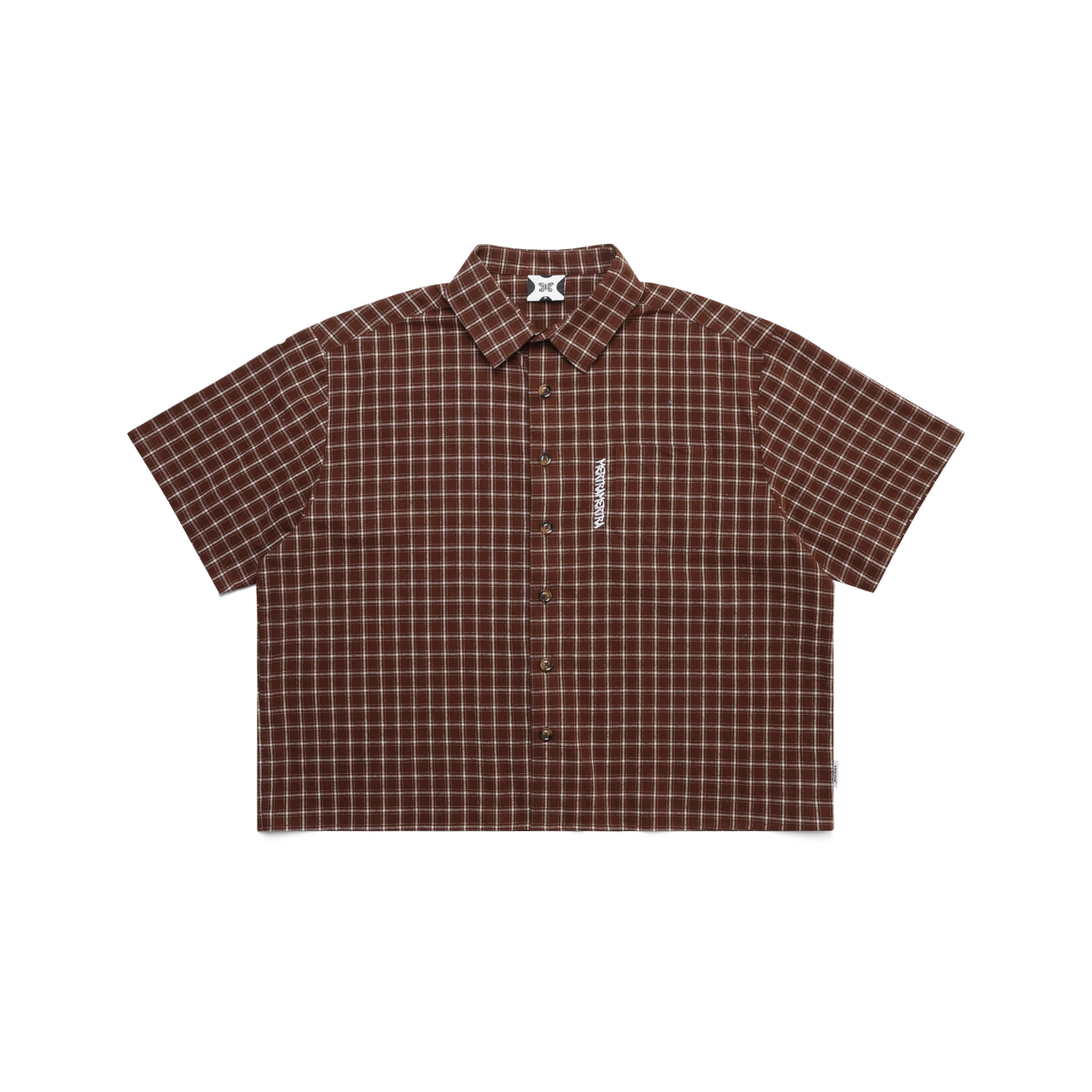 Plaid Shirt (Brown)