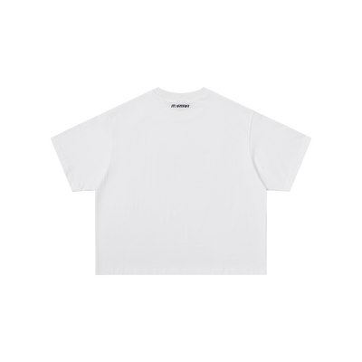 3D Logo Tee (White / Navy / Grey)