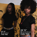 Vein Baby Tee (Black)