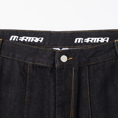 Bartack Logo Denim (Black)