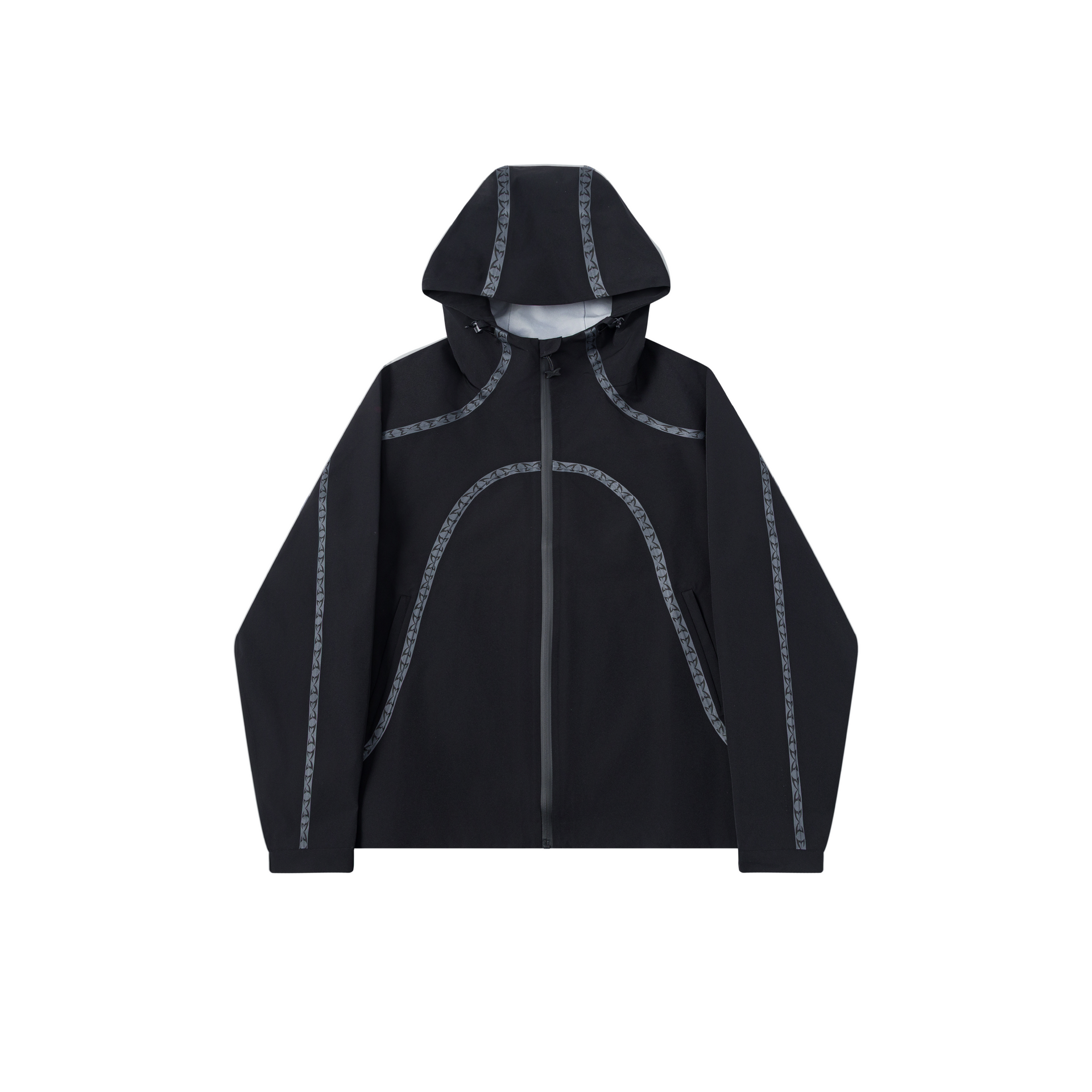 Seam Tape Jacket (Black) – MERTRA