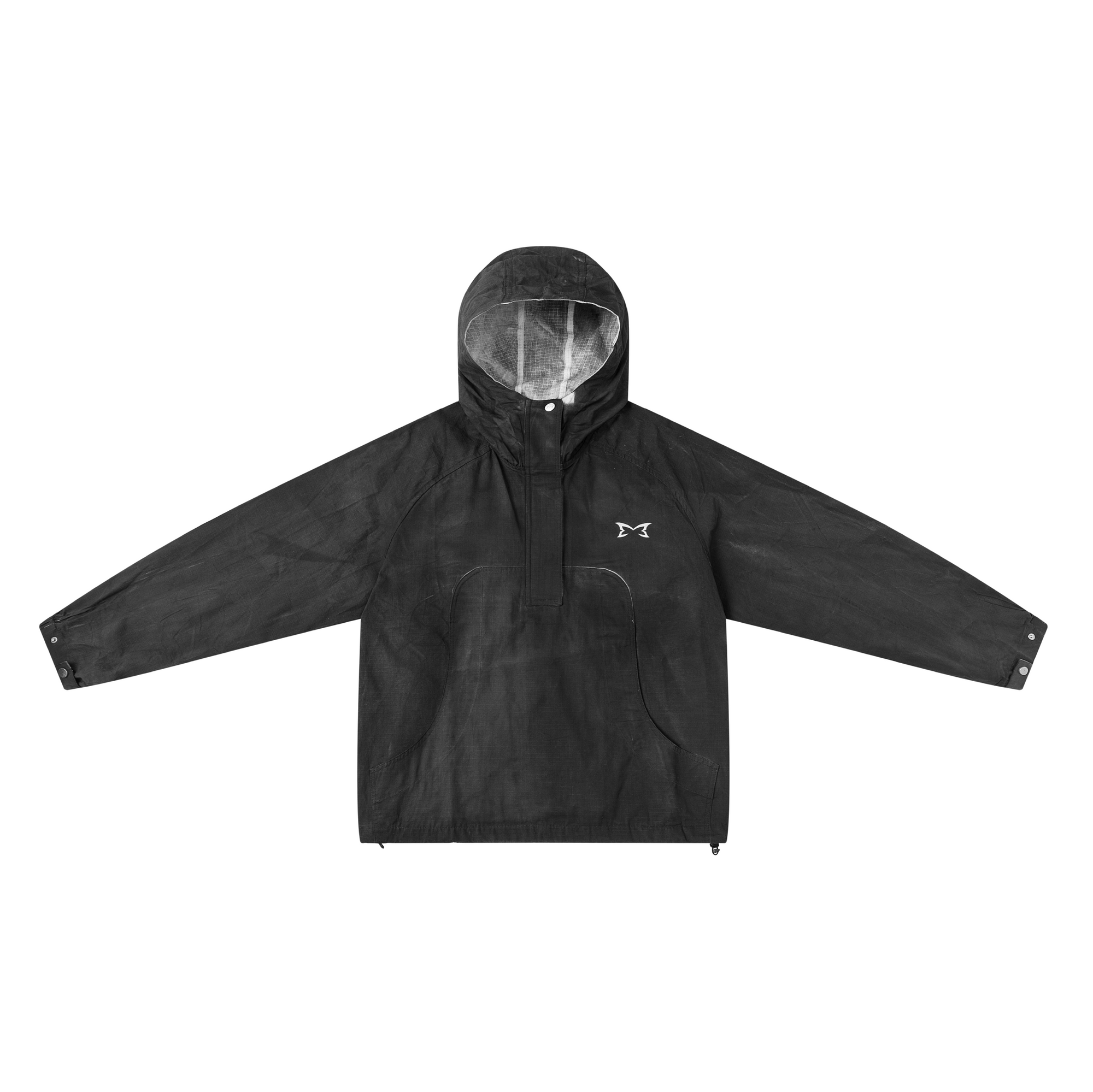 Mertra パーカー sサイズ Hand Spray Pullover (Black) – MERTRA