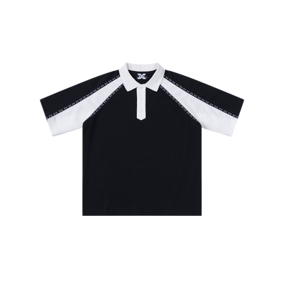Precision Panel Polo (Black)