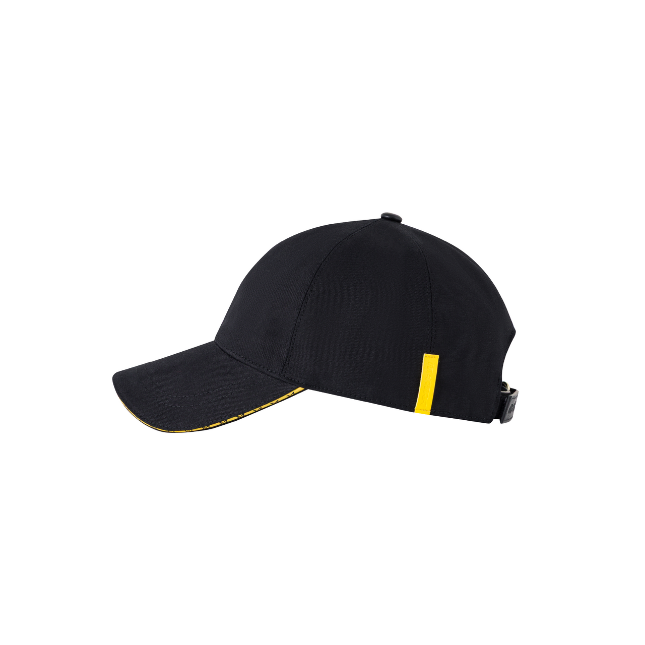 Solid Canvas Cap (Black)