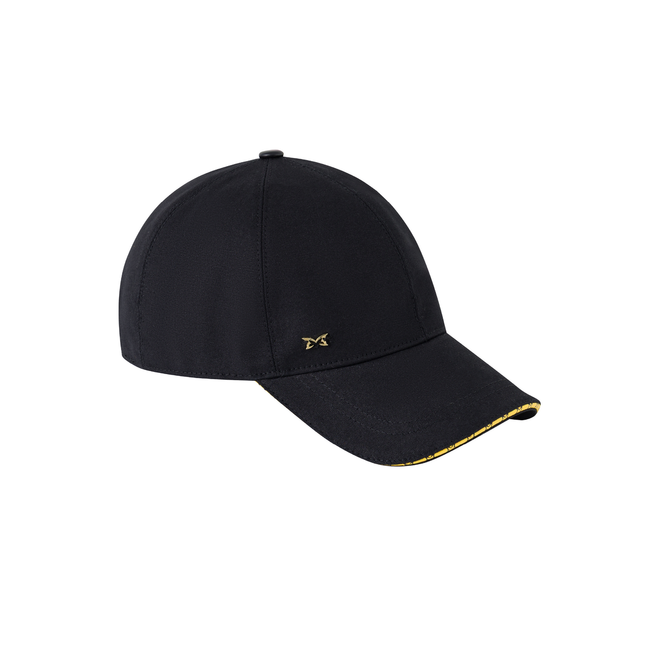 Solid Canvas Cap (Black)
