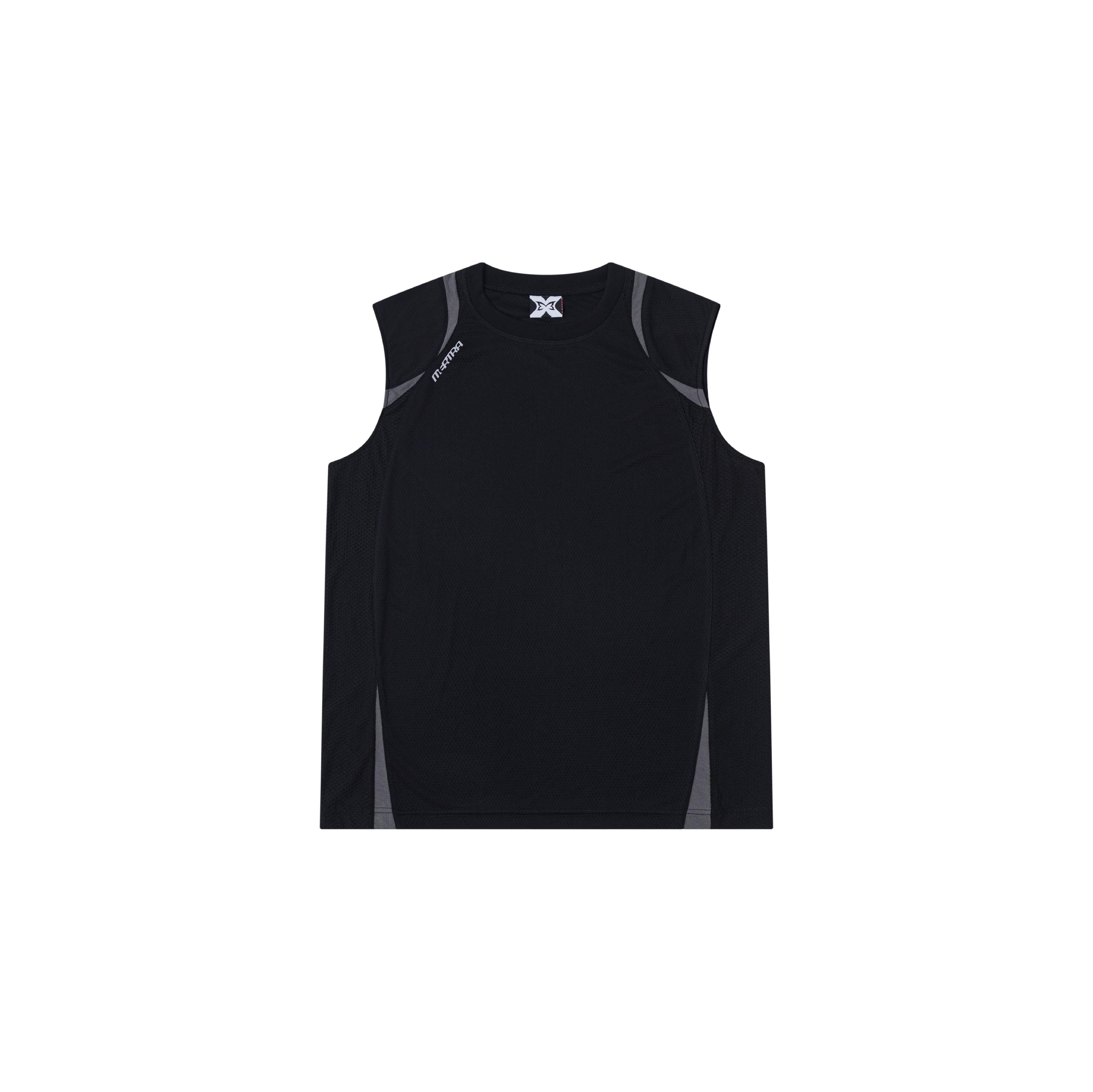 Tri-Mesh Sport Singlet (Black)