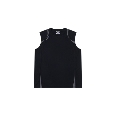 Tri-Mesh Sport Singlet (Black)