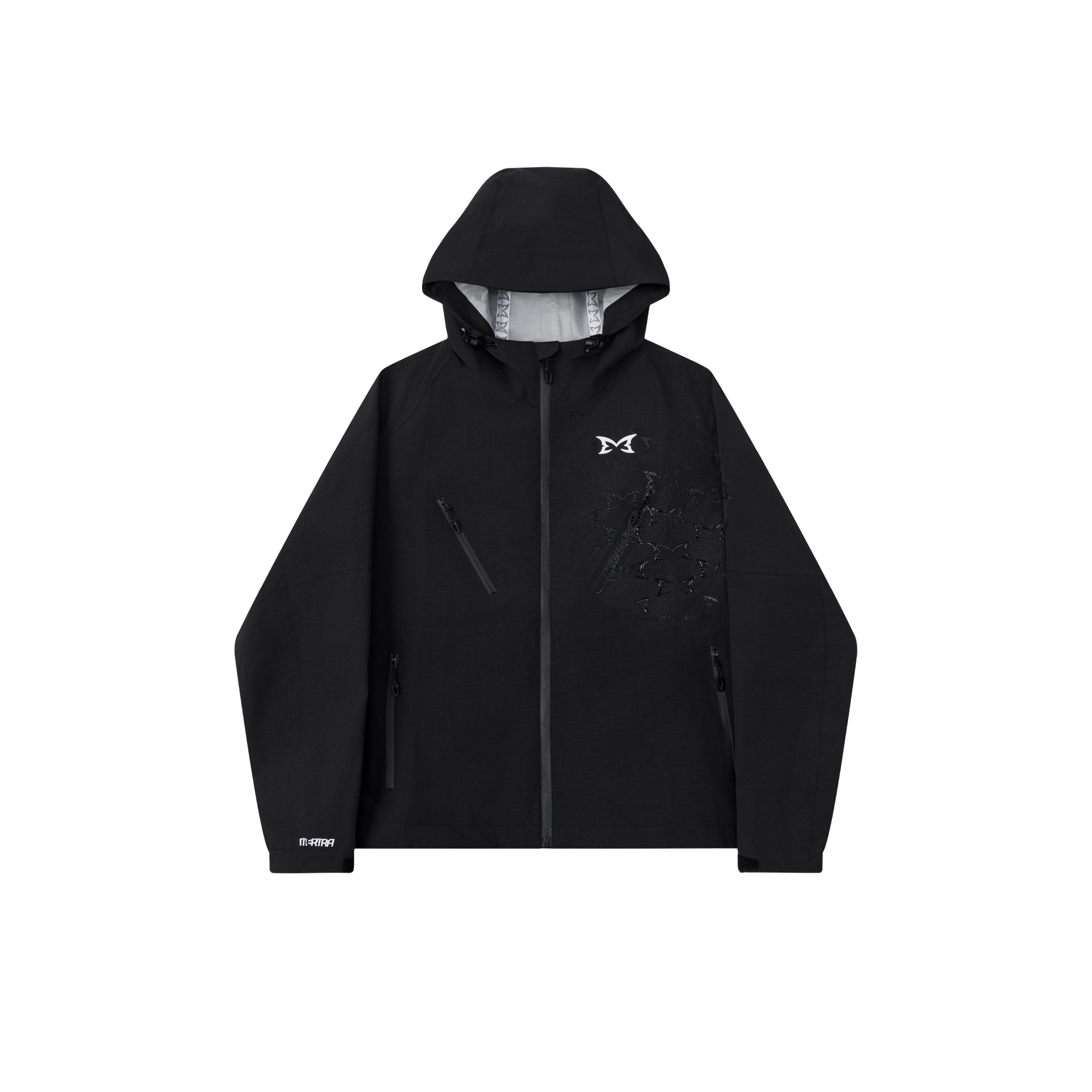 Monogram Shell Jacket 2.0 (Black) – MERTRA