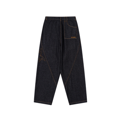 Reverse Bigstep Denim (Black / Gold)