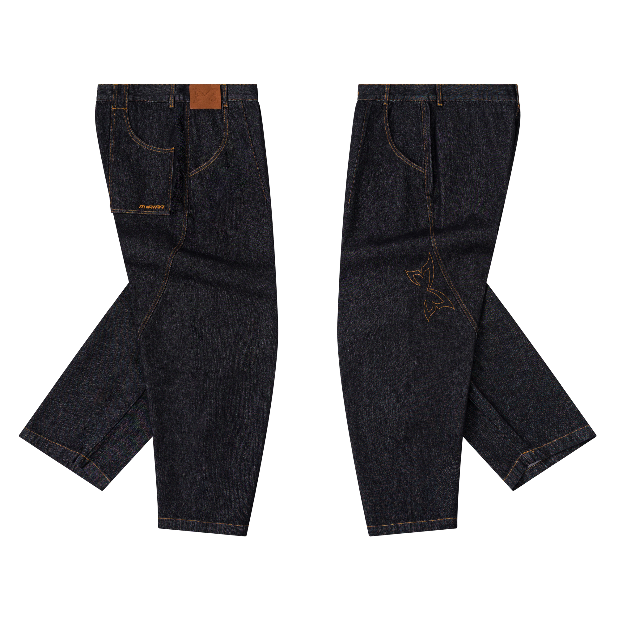 Mertra Bigstep Denim (Black) 32 かつきくん着用 Bigstep Denim (Black) – MERTRA