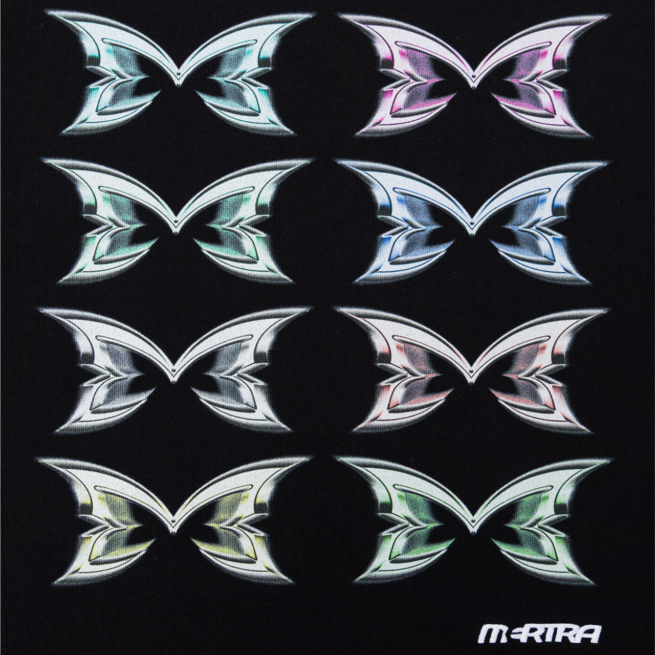 Stacked Logo Tee (Black)