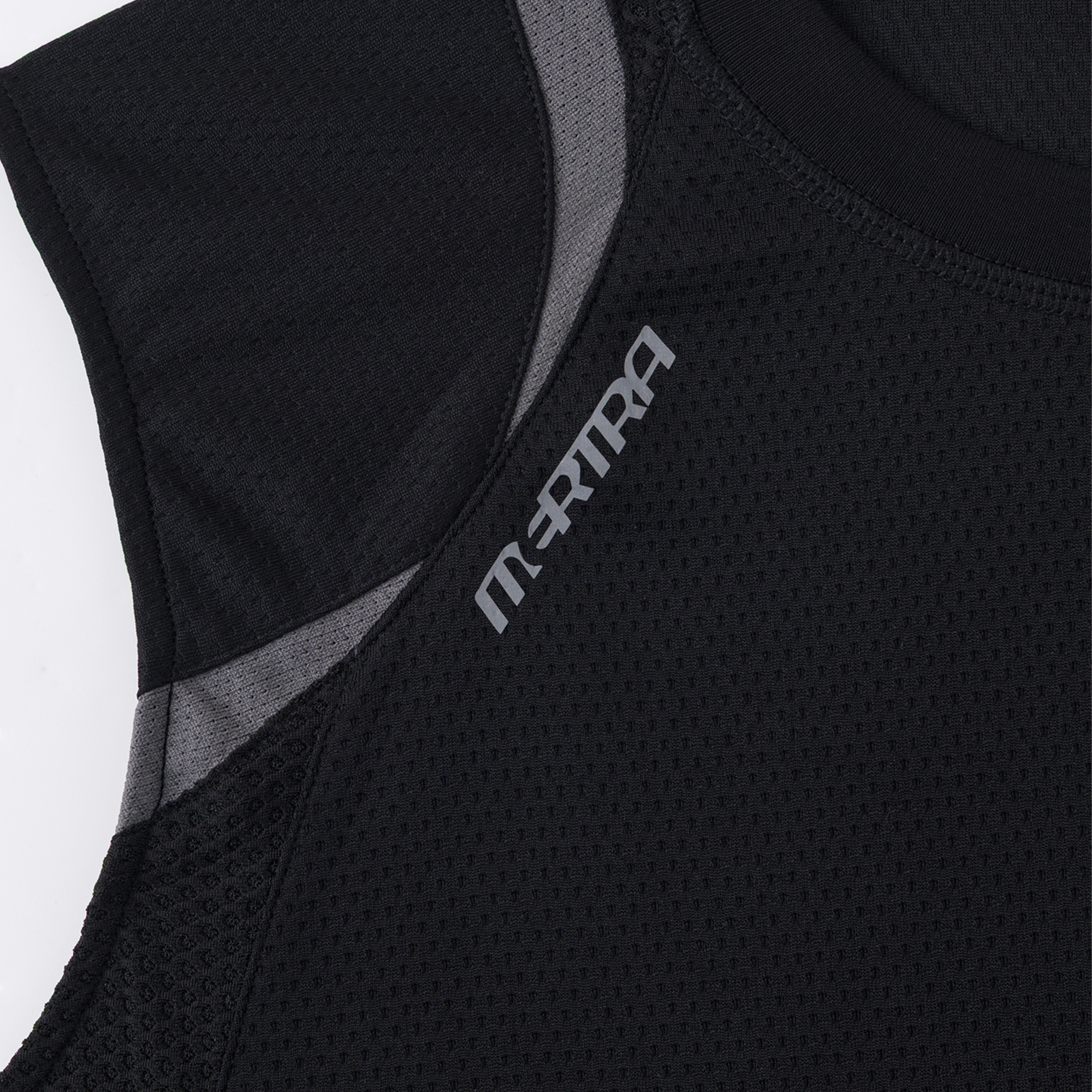 Tri-Mesh Sport Singlet (Black)