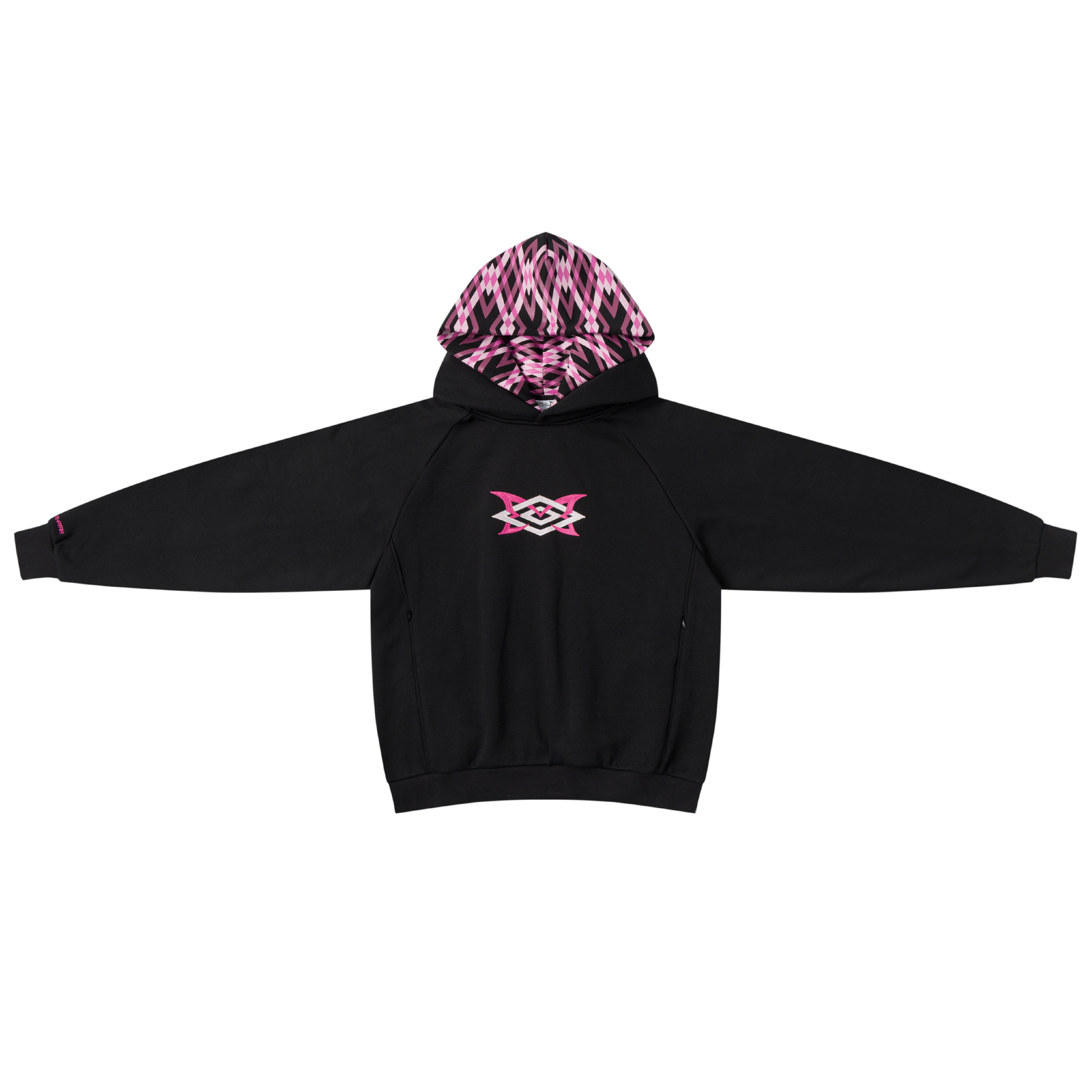 トップス MERTRA x Umbro Warm Up set up MERTRA x Umbro Warm Up Hood (Black/Pink)