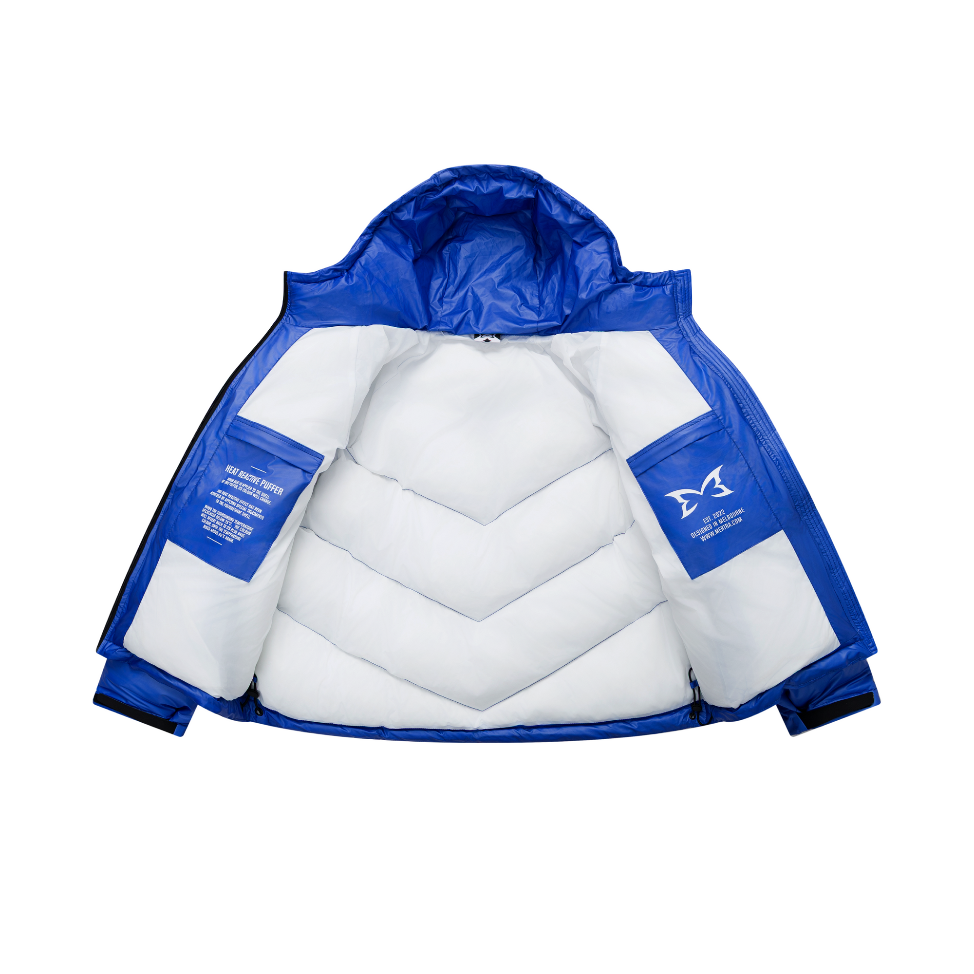 Heat Reactive Puffer (Blue) – MERTRA Heat Reactive Puffer (Blue) – MERTRA