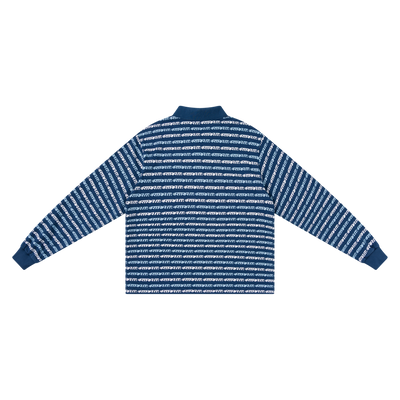 Logo Stripe Rugby (Blue)