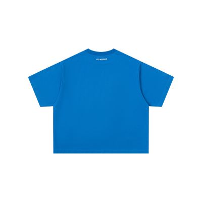 Cat In Da Hat Tee (Blue)