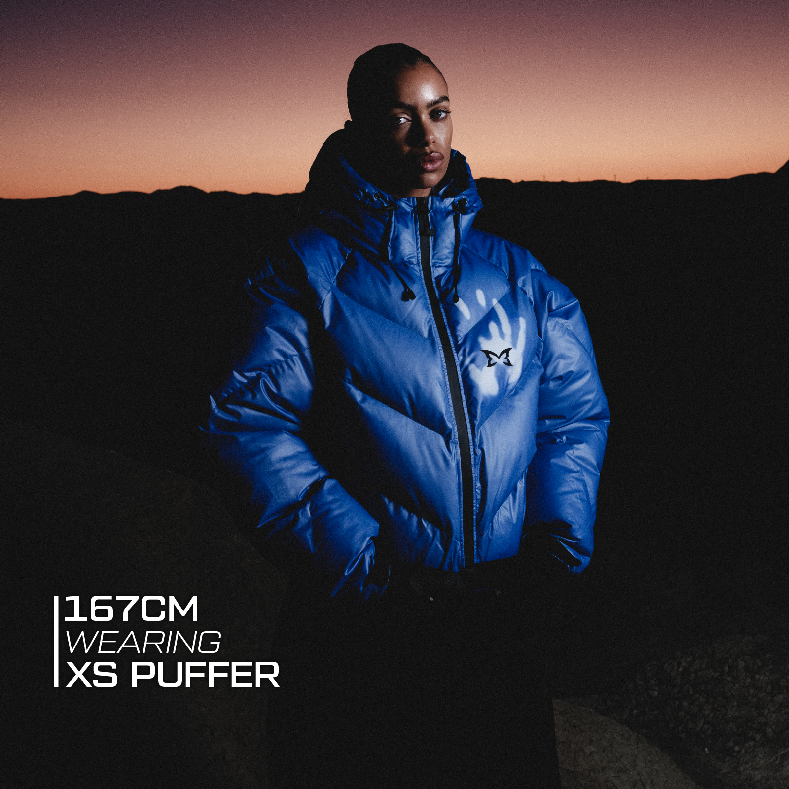 Heat Reactive Puffer (Blue) - MERTRA