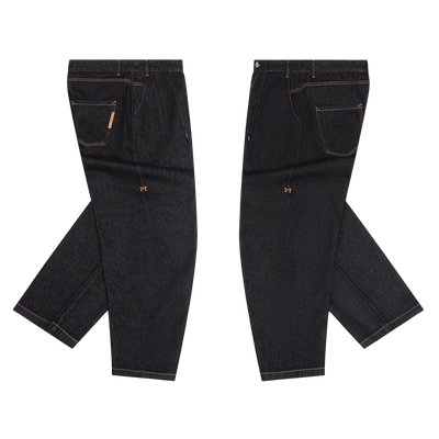 Bartack Logo Denim (Black)