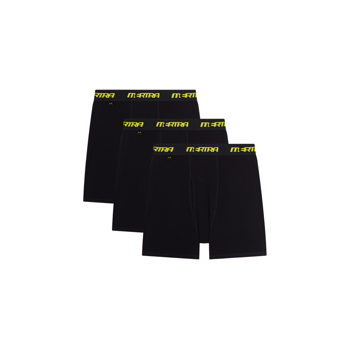 Boxers 3 Pack (Black / Yellow)