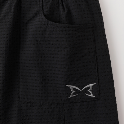 Bubble Woven Shorts (Black)