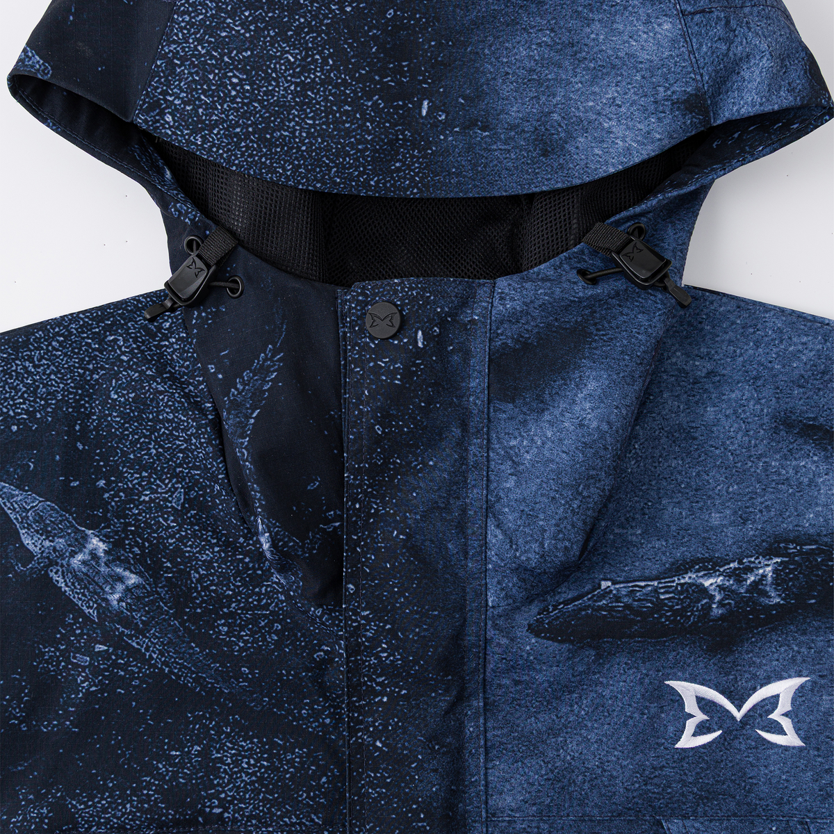 Crocodile Scatter Jacket (Blue)