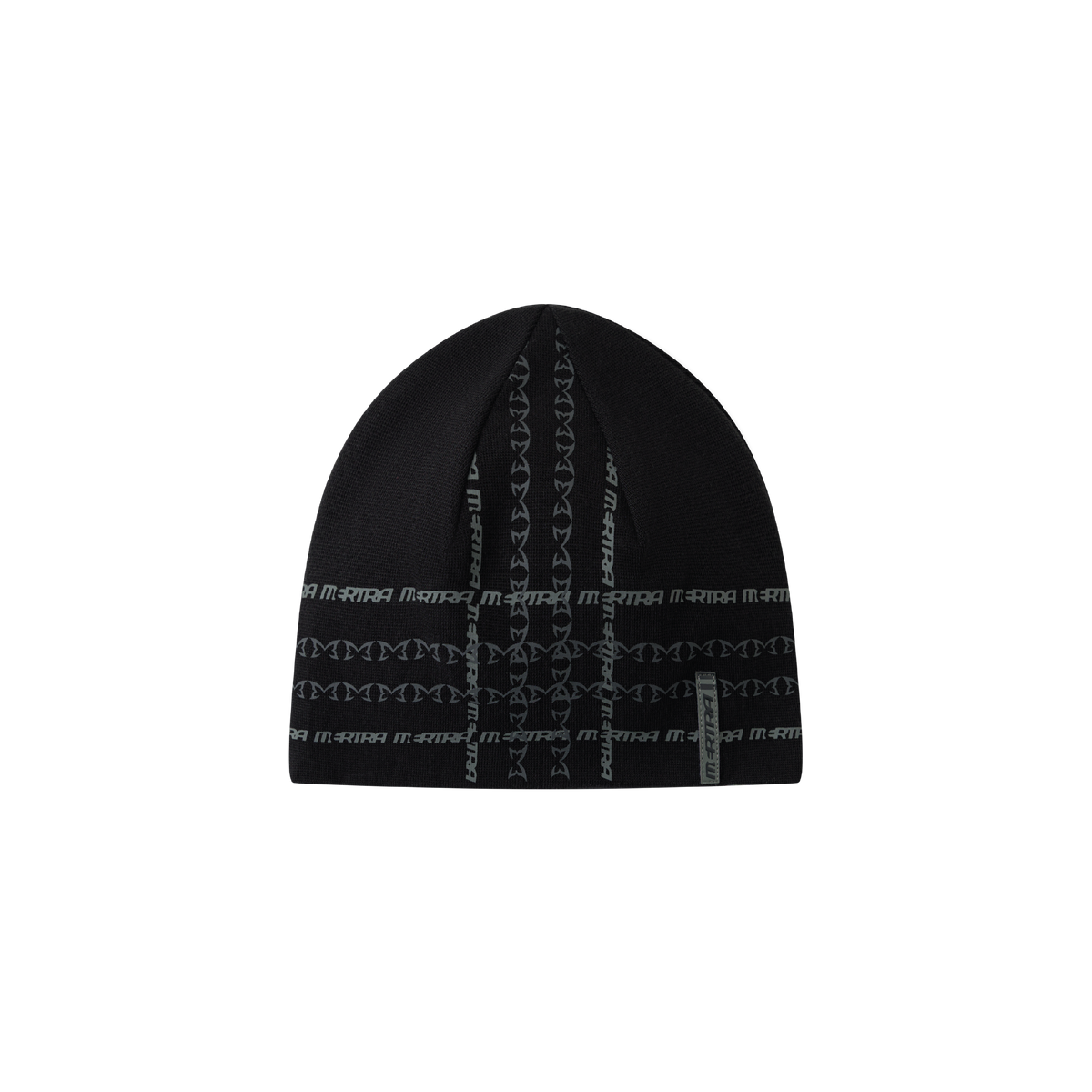 Crosscut Beanie (Black / Grey)
