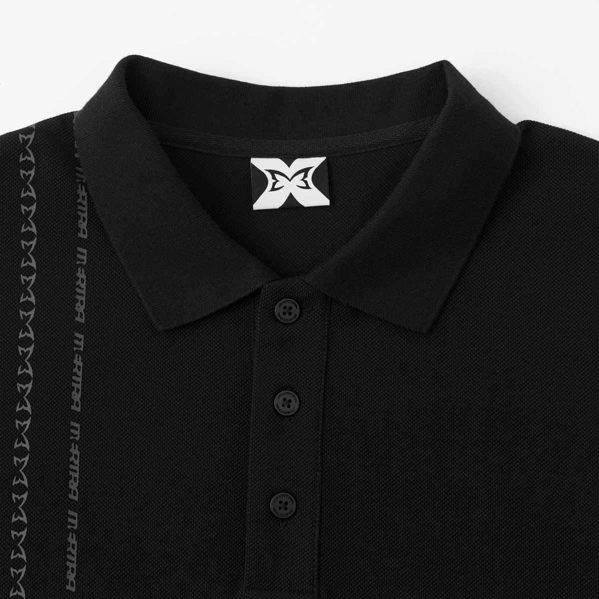 Crosscut Rugby (Black / Grey)