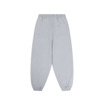 Split Panel Cuffed Joggers (Grey)