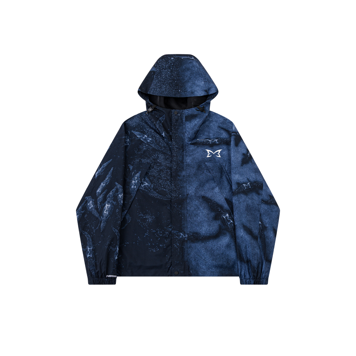 Crocodile Scatter Jacket (Blue)