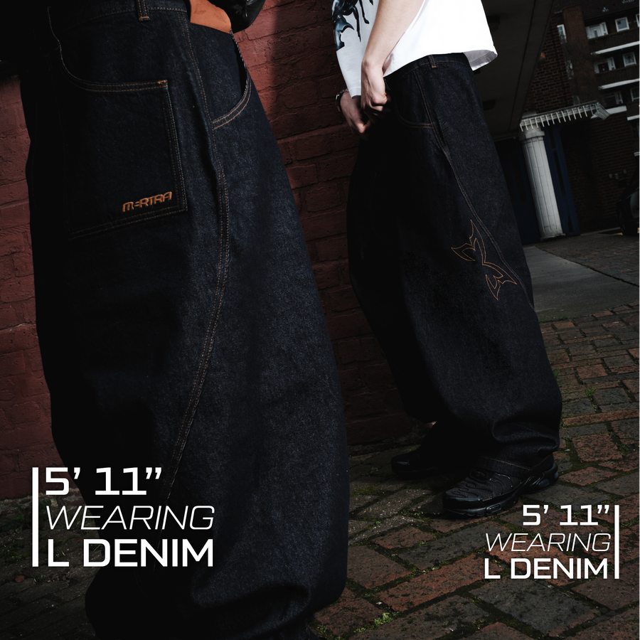 MERTRA Bigstep Denim Indigo w34 Lサイズ Reverse Bigstep Denim (Indigo / Gold) – MERTRA