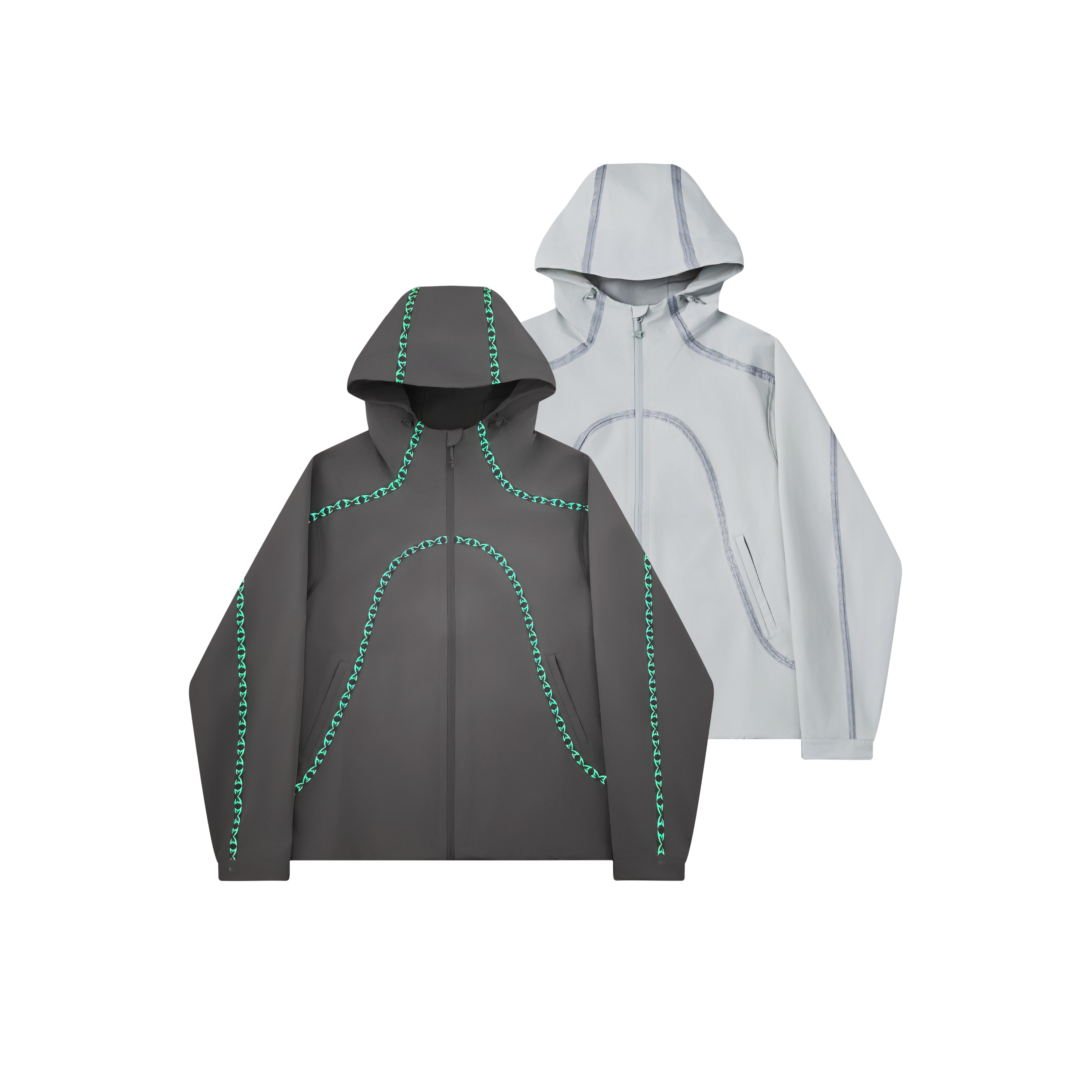 Seam Tape Jacket (Glow in the Dark) – MERTRA