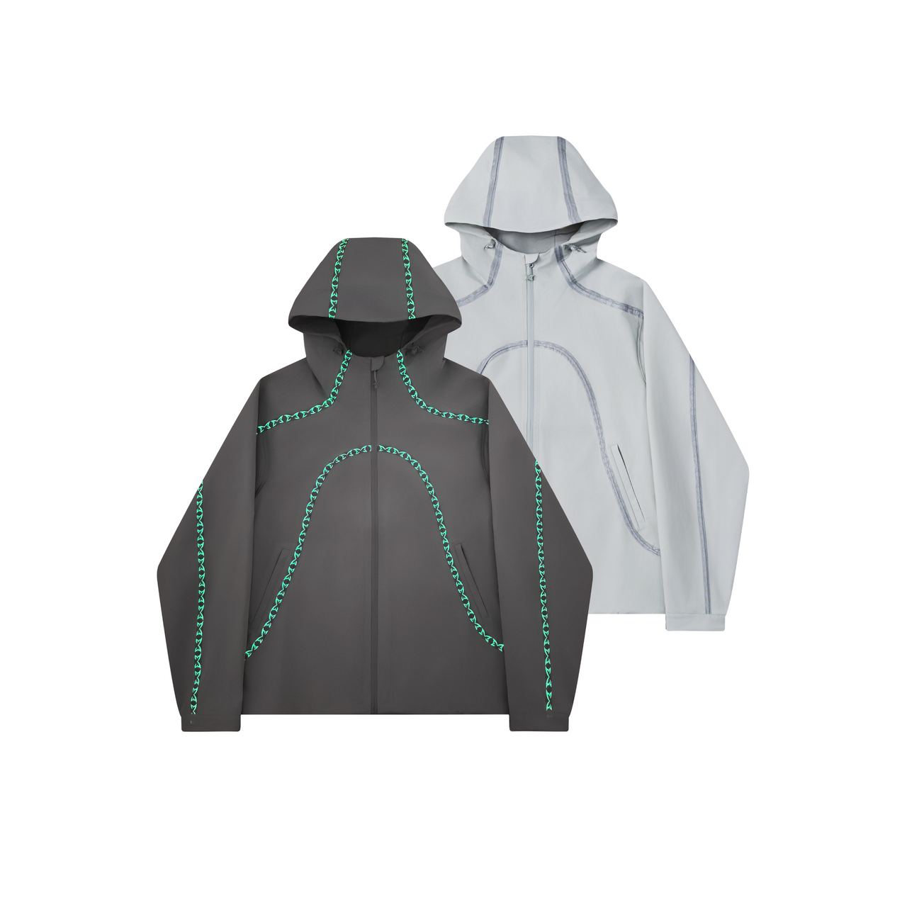 Seam Tape Jacket (Glow in the Dark)